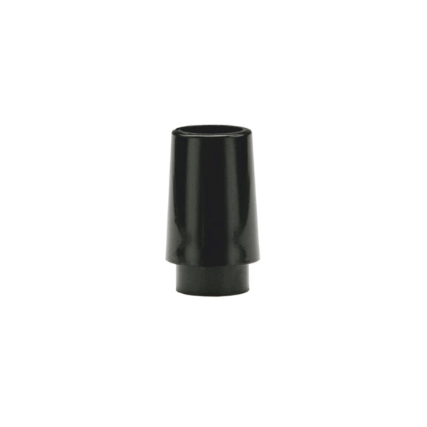 Ferrules Plain Black with Step 12-pack