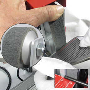 1x30 Polyamide Top coat removal and surface conditioning