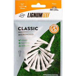 Lignum Tee 38 mm Vit