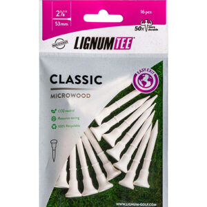 Lignum Tee 53 mm Vit